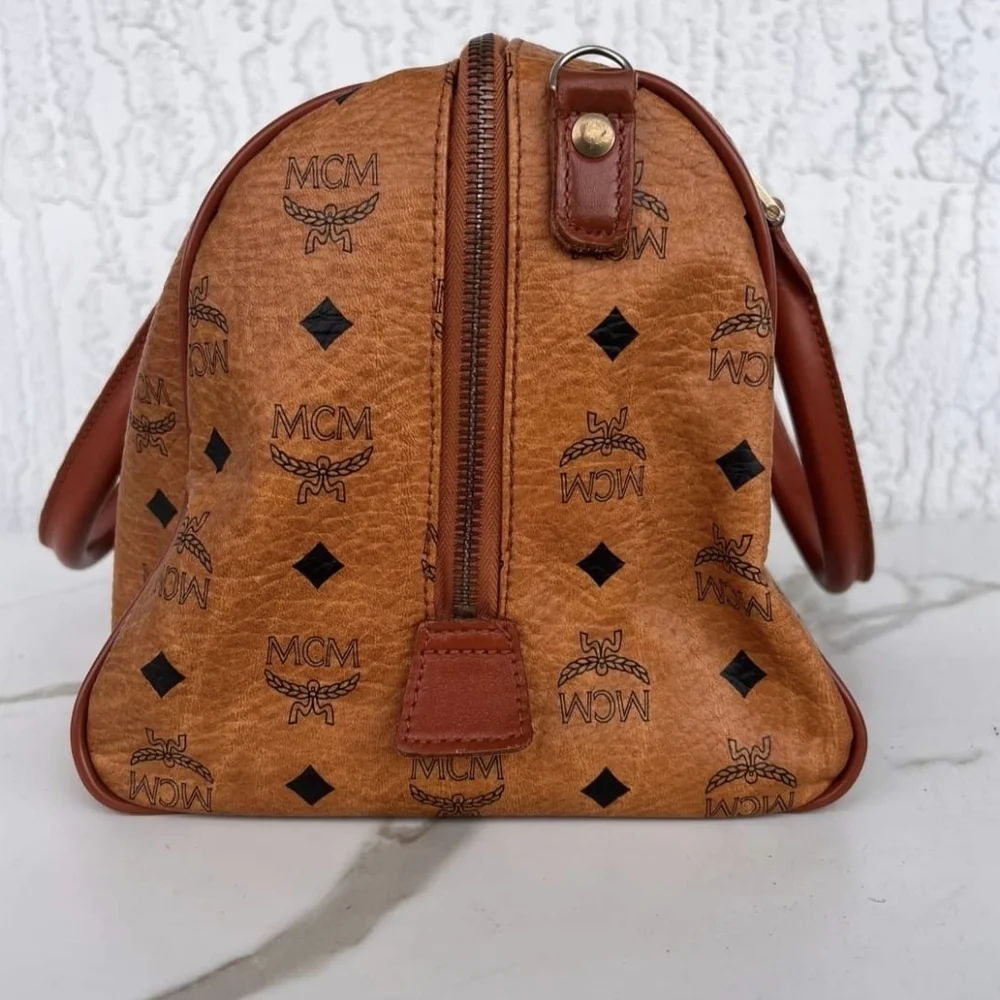 MCM Viestos Boston bag